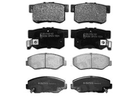 Kit De Balatas Semimetalicas Delanteras Y Traseras