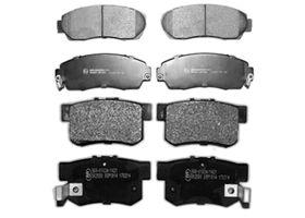 Kit De Balatas Semimetalicas Delanteras Y Traseras