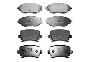 Kit De Balatas Semimetalicas Delanteras Y Traseras