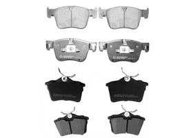 Kit De Balatas Semimetalicas Delanteras Y Traseras