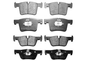 Kit De Balatas Semimetalicas Delanteras Y Traseras