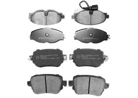 Kit De Balatas Semimetalicas Delanteras Y Traseras