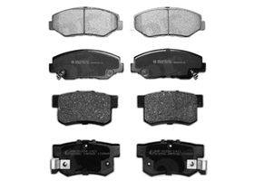 Kit De Balatas Semimetalicas Delanteras Y Traseras