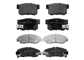 Kit De Balatas Semimetalicas Delanteras Y Traseras