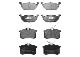 Kit De Balatas Semimetalicas Delanteras Y Traseras