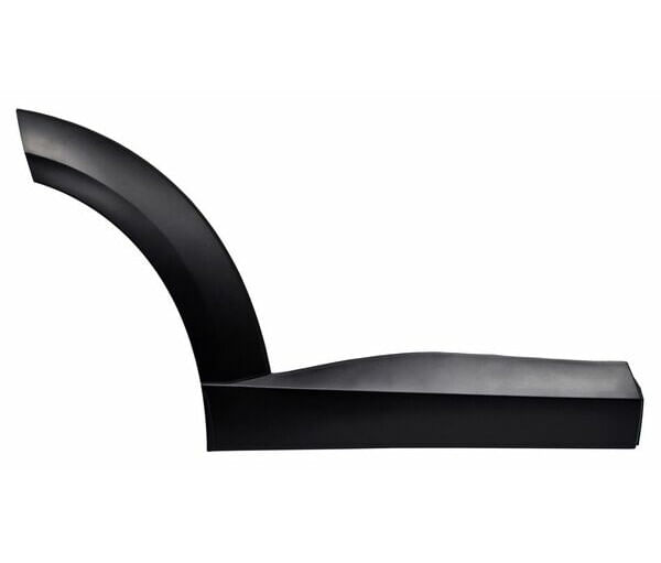 Moldura Para Puerta Trasera Negra Lado Pasajero