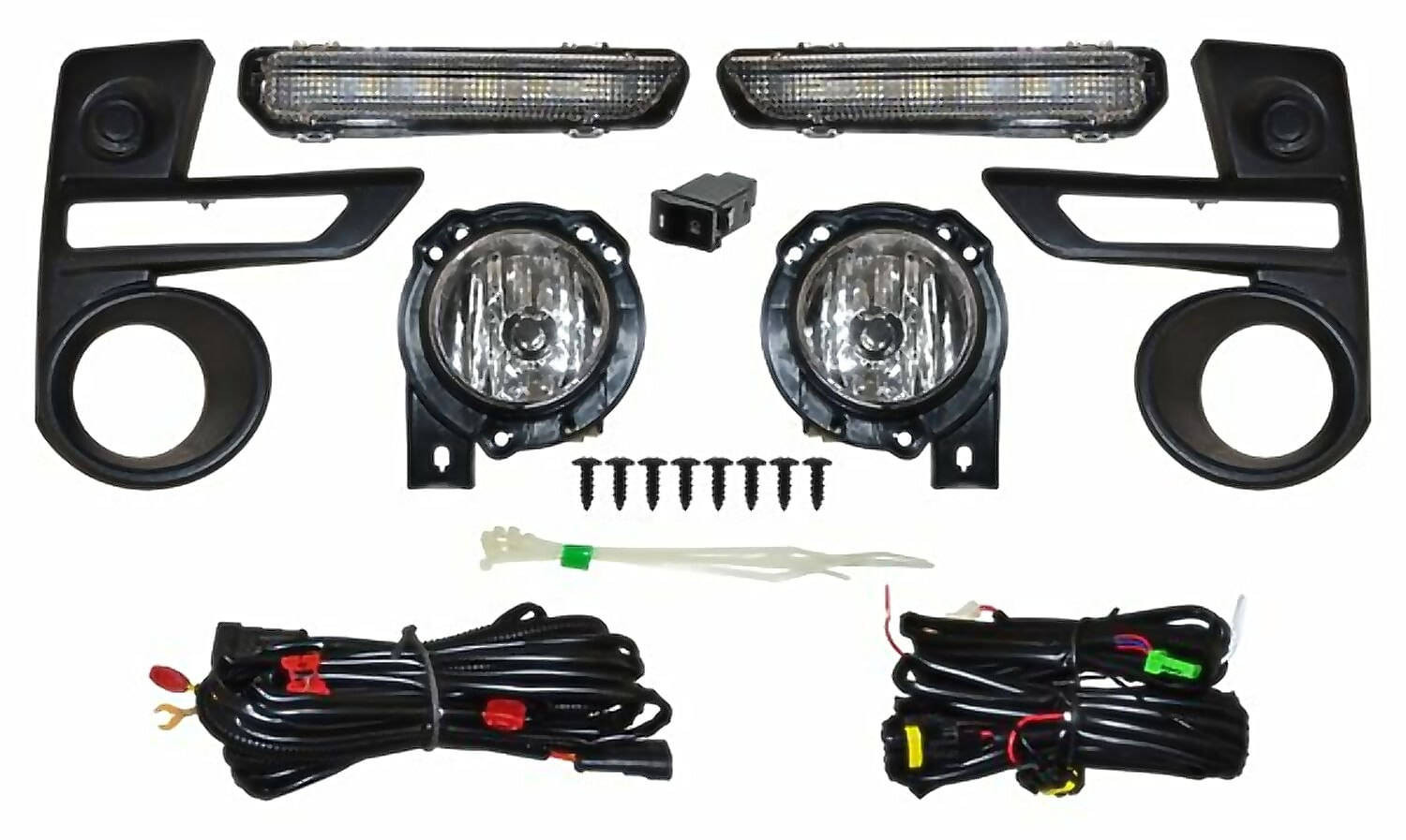 Juego De Faros Para Niebla Con Parrillas