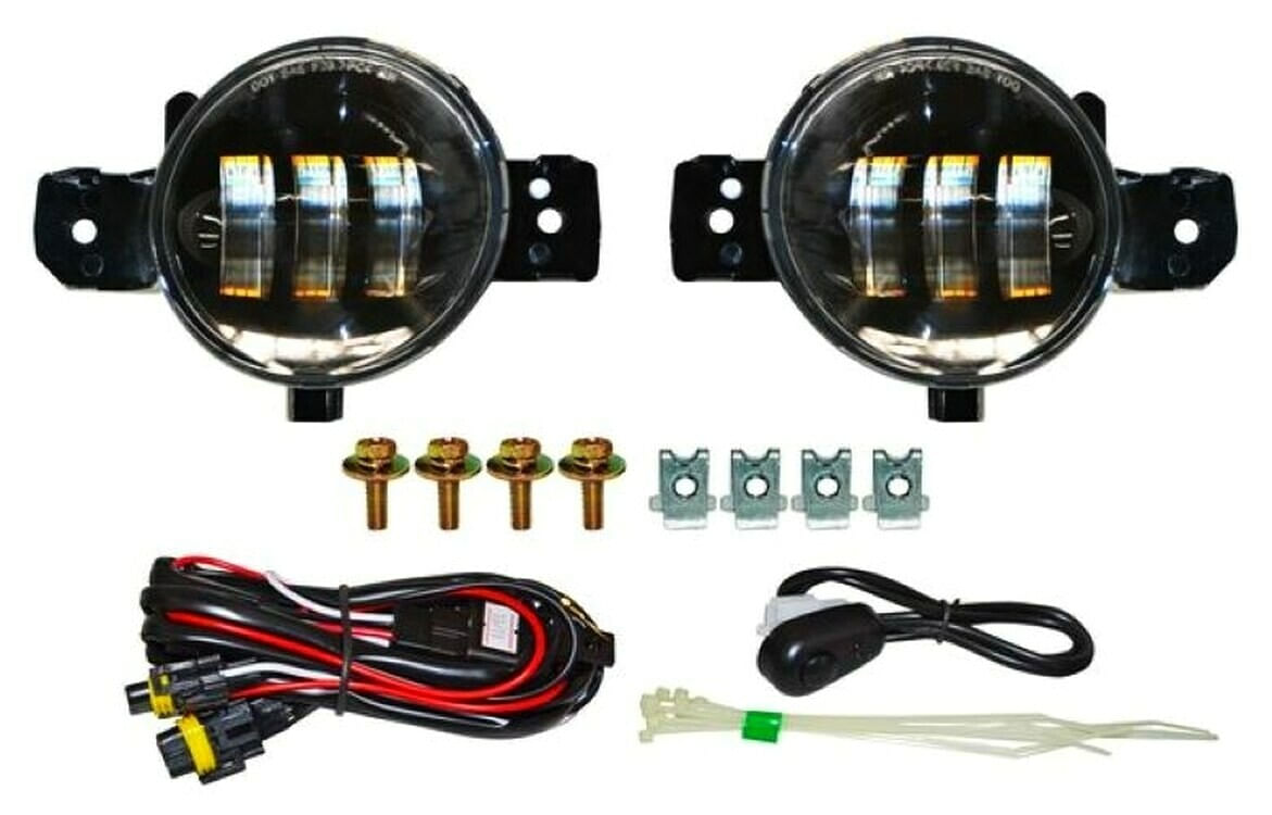 Juego De Faros Para Niebla