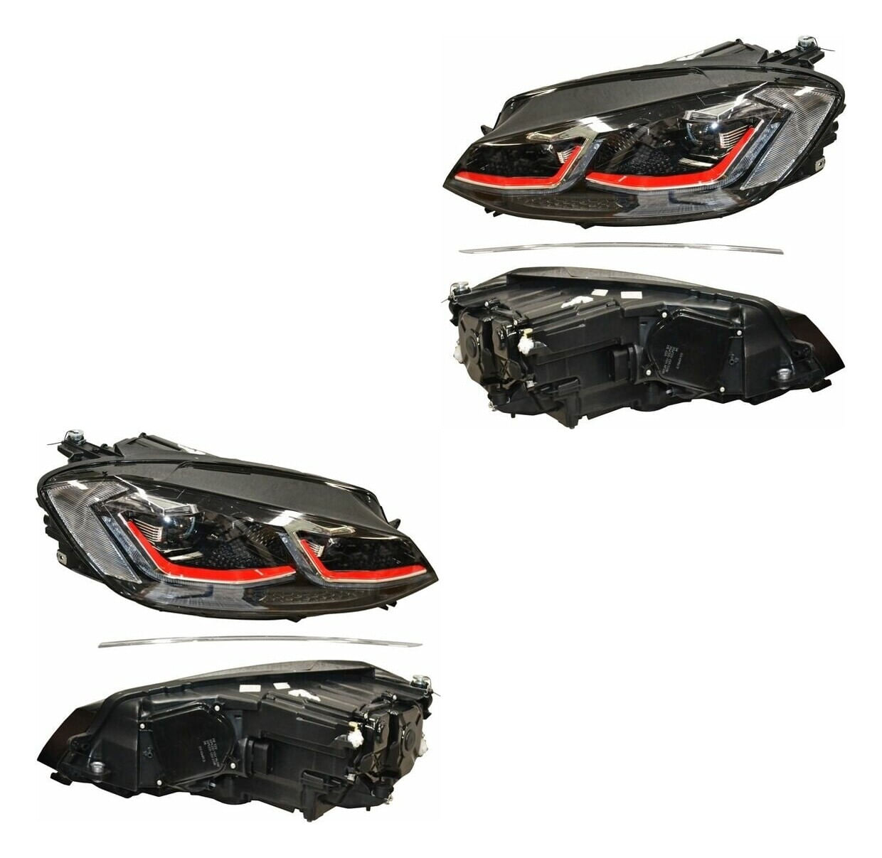 Par De Faros Con Leds