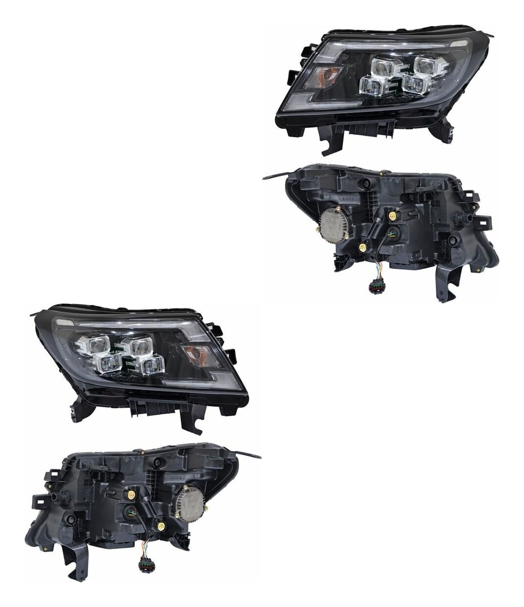 Par De Faros Con Leds