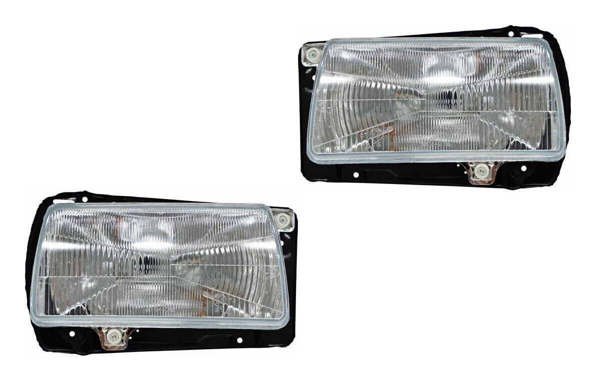 Par De Faros Con Base