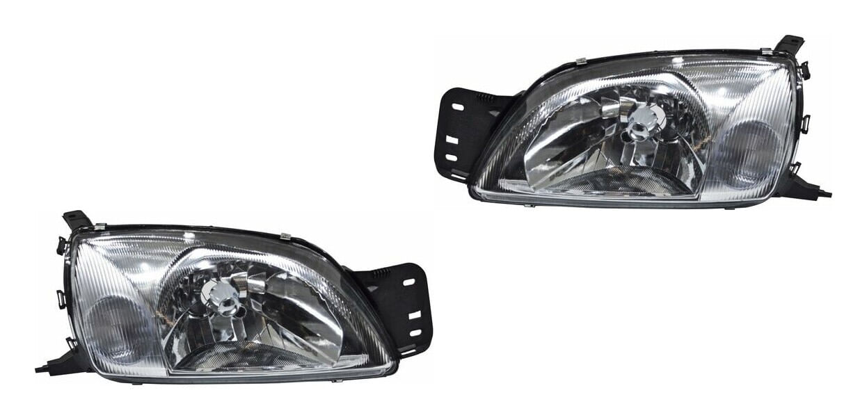 Par De Faros Con Base