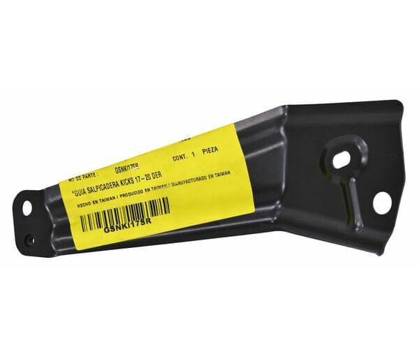Brazo Salpicadera Negro Lado Pasajero