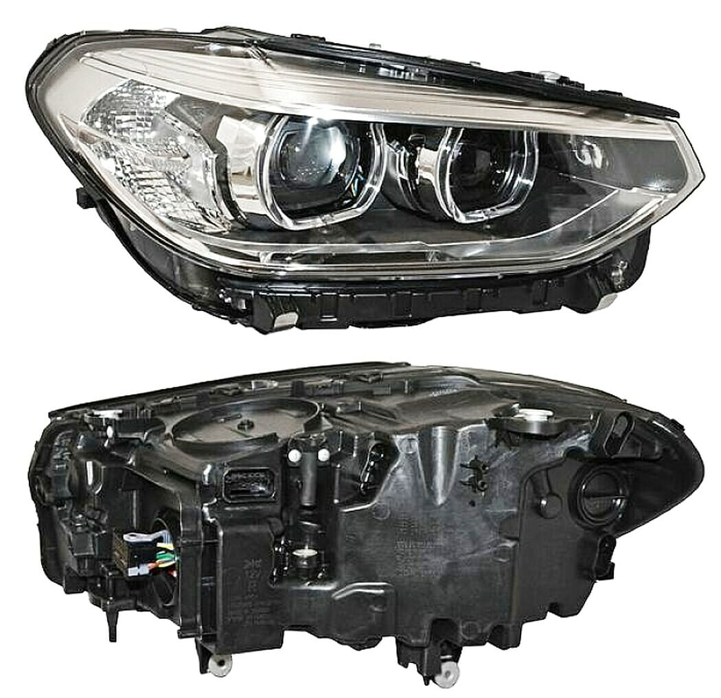 Faro Con Leds Con Lupa Con Motor Lado Pasajero