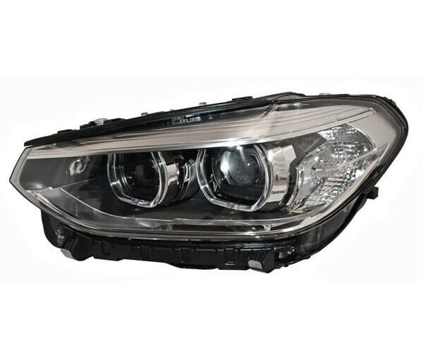 Faro Con Leds Con Lupa Con Motor Lado Conductor