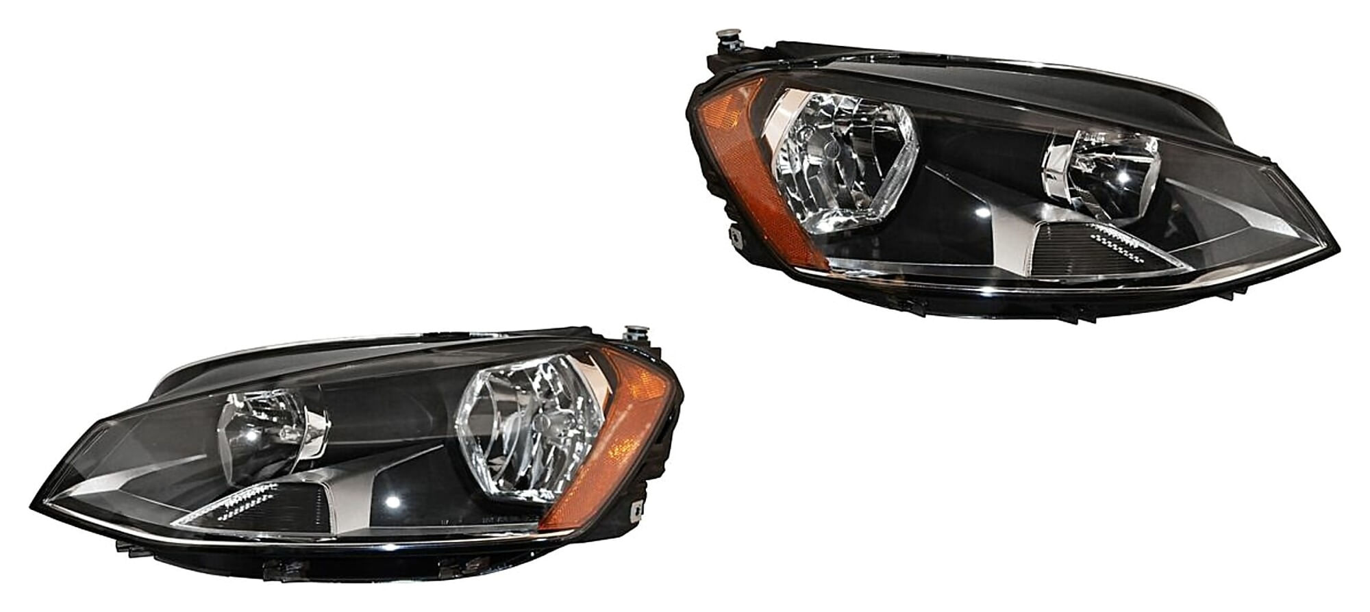 Par De Faros Con Reflejante Ámbar