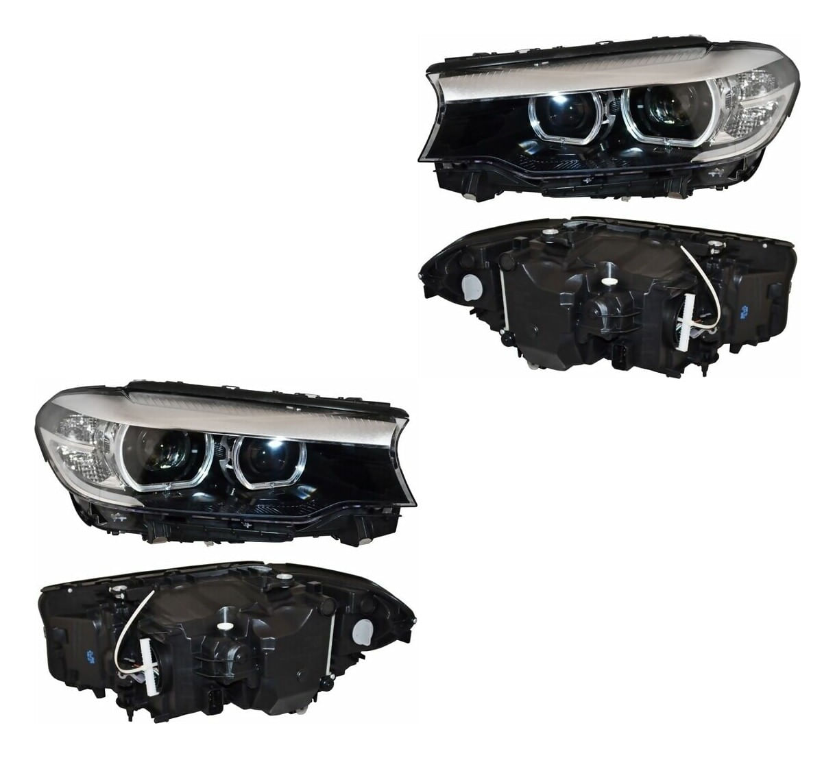 Par De Faros Con Leds Con Luz De Día