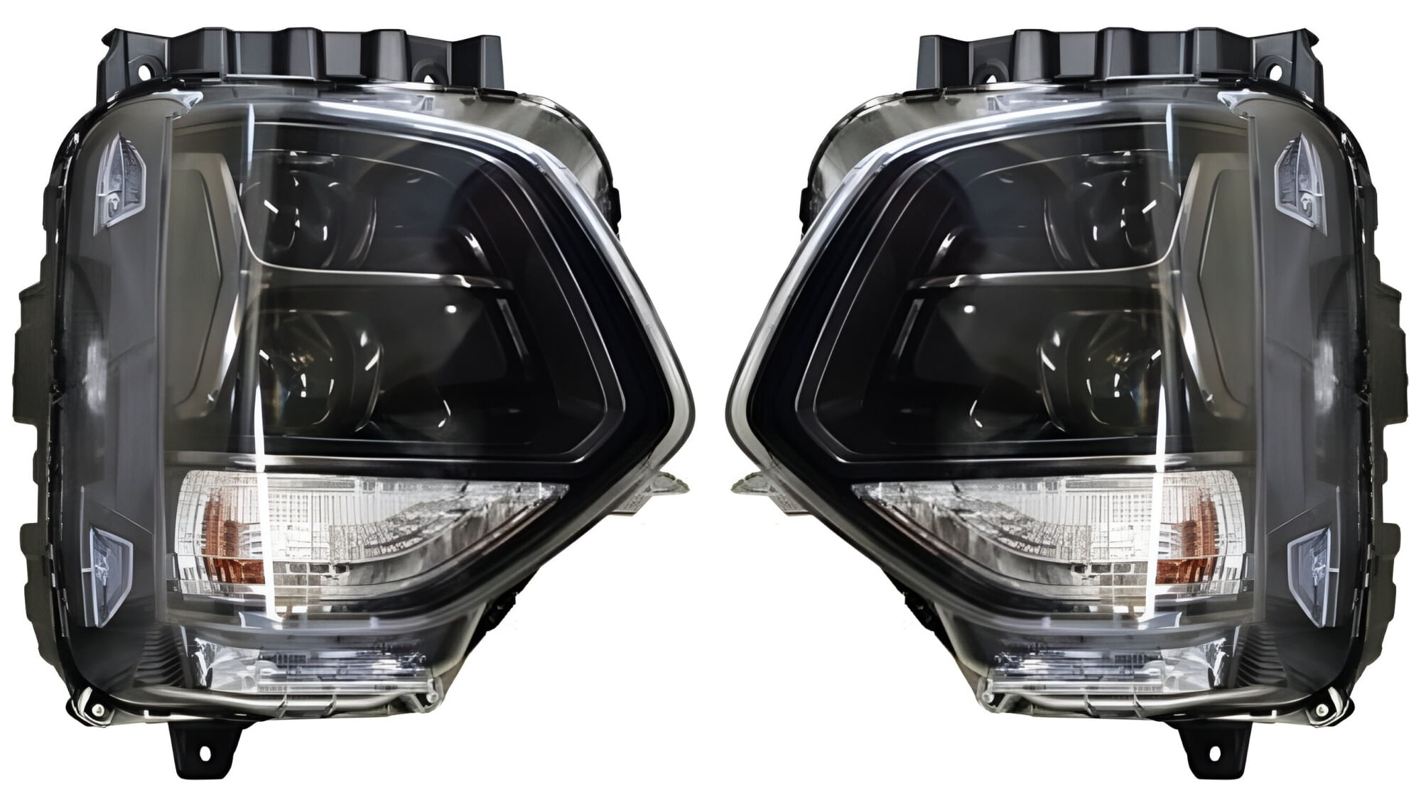 Par De Faros Con Leds