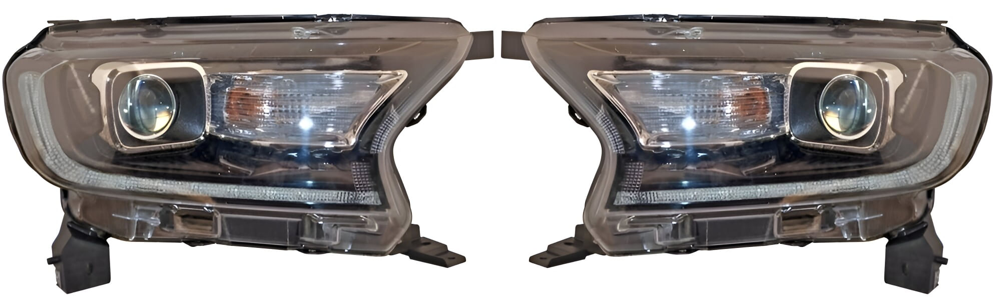 Par De Faros Con Leds