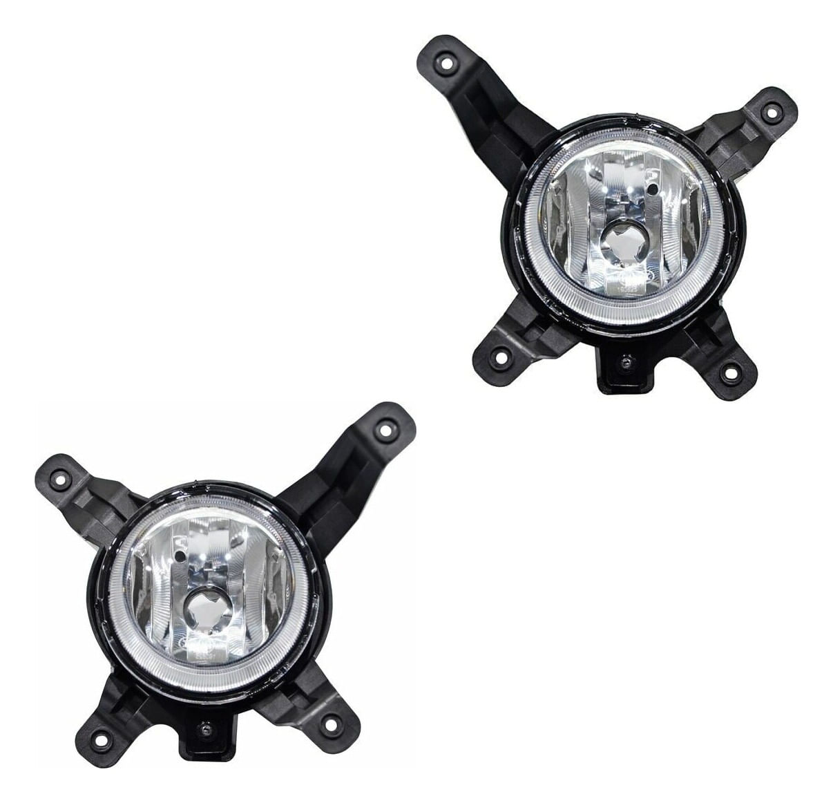 Par De Faros Para Niebla Con Base