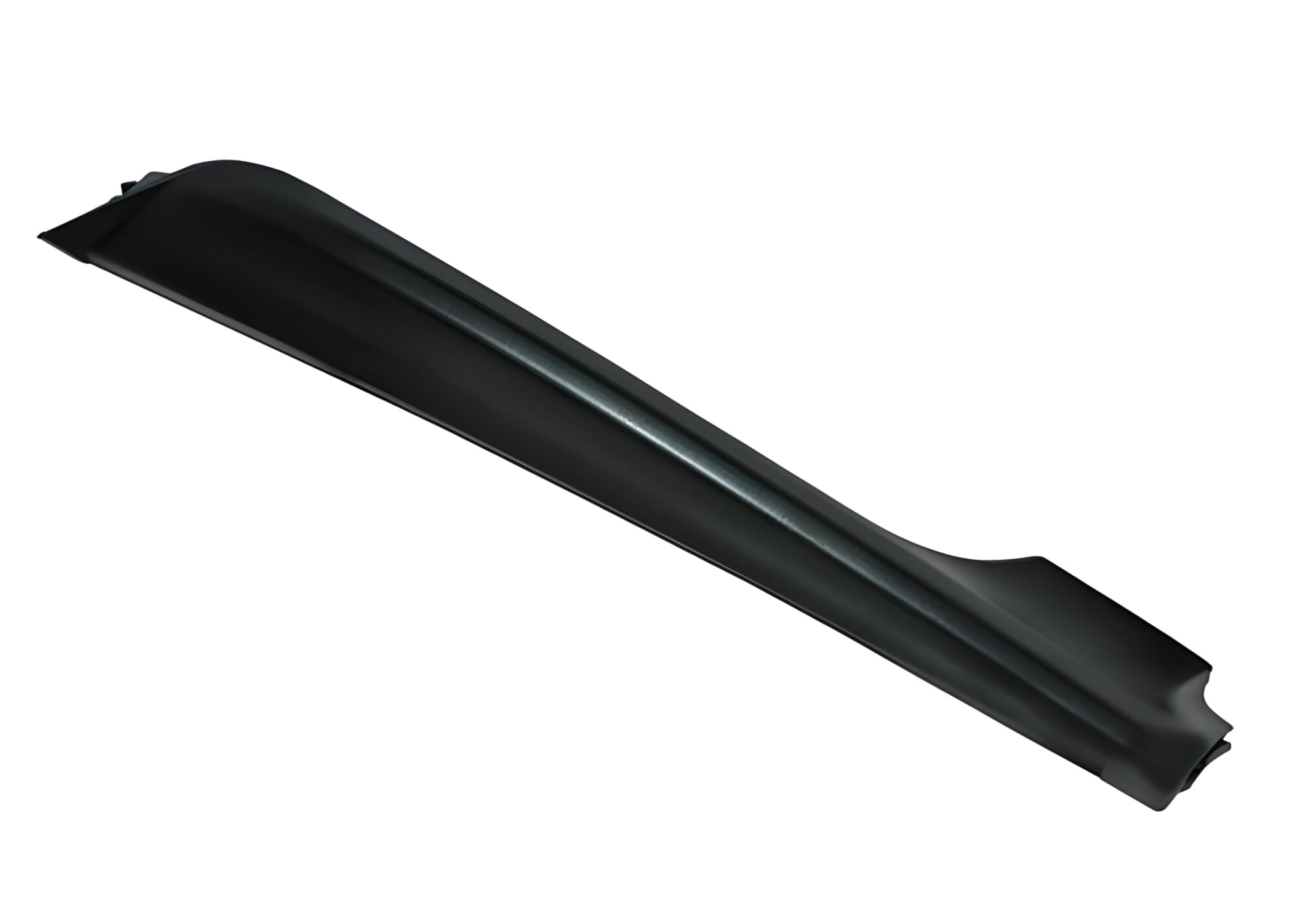 Moldura Para Defensa Delantera Inferior Negra Lado Pasajero