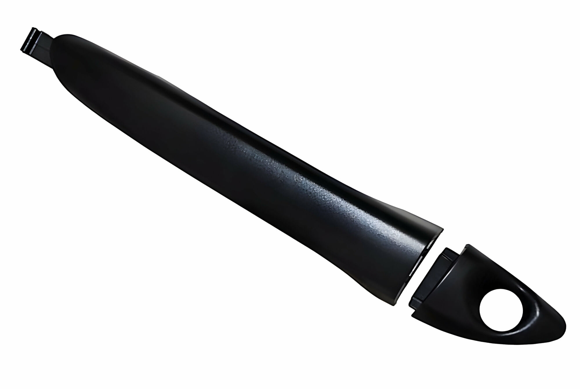 Manija Puerta Exterior Delantera Negro Con Hoyo Para Llave Lado Conductor