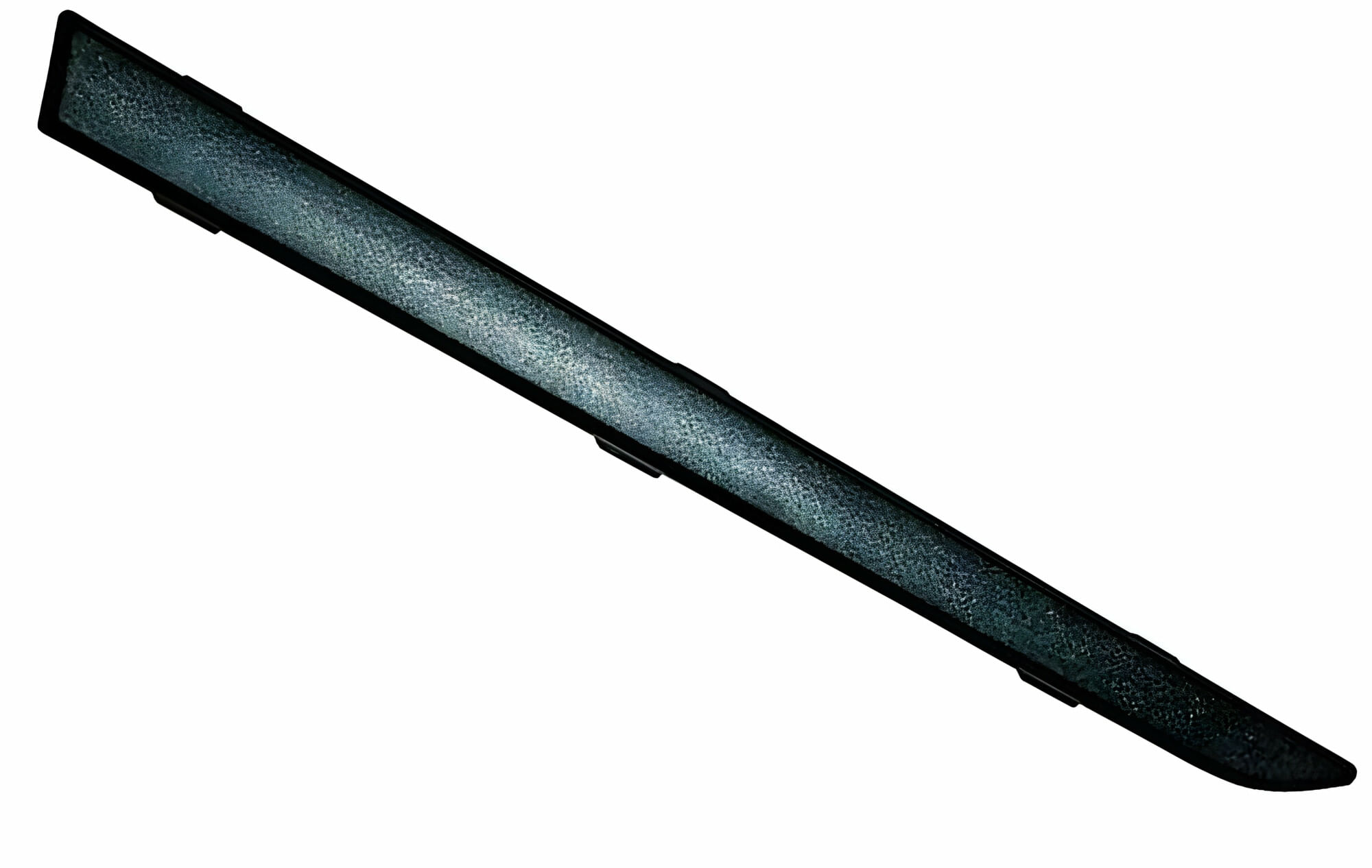 Moldura Para Defensa Trasera Negra Lado Conductor