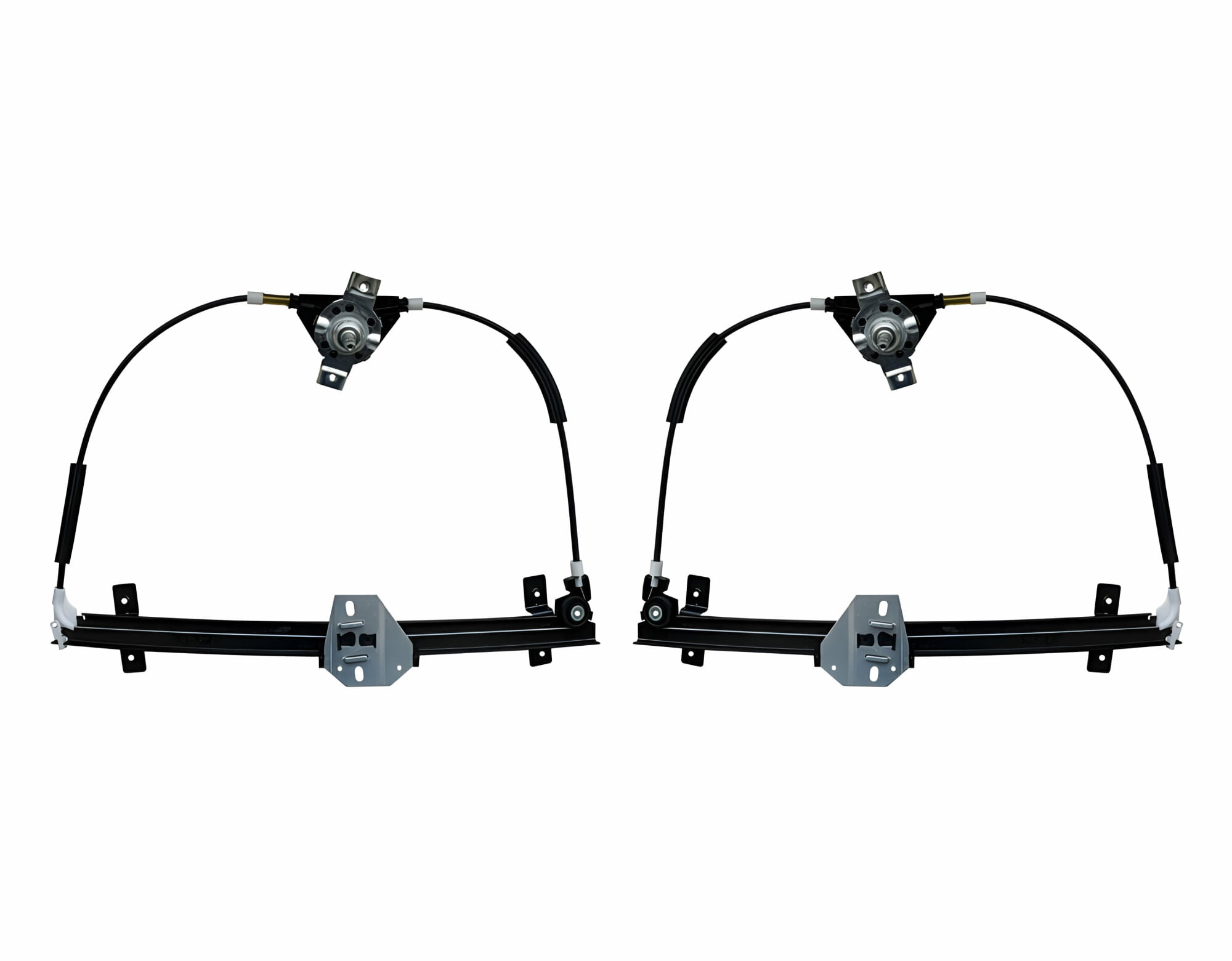 Par De Elevadores De Cristal Manuales Delanteros