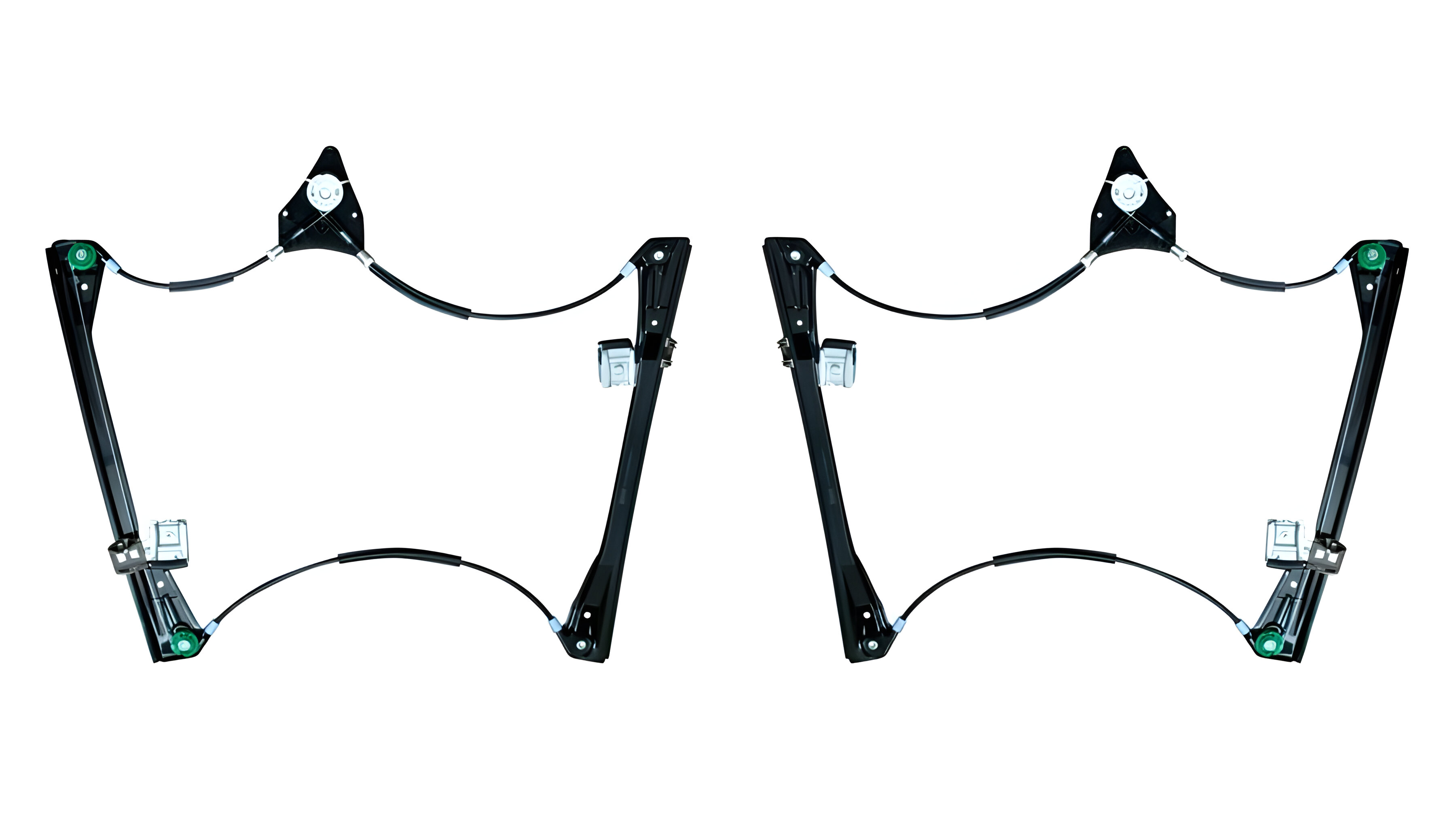 Par De Elevadores De Cristal Eléctricos Sin Motor Delanteros