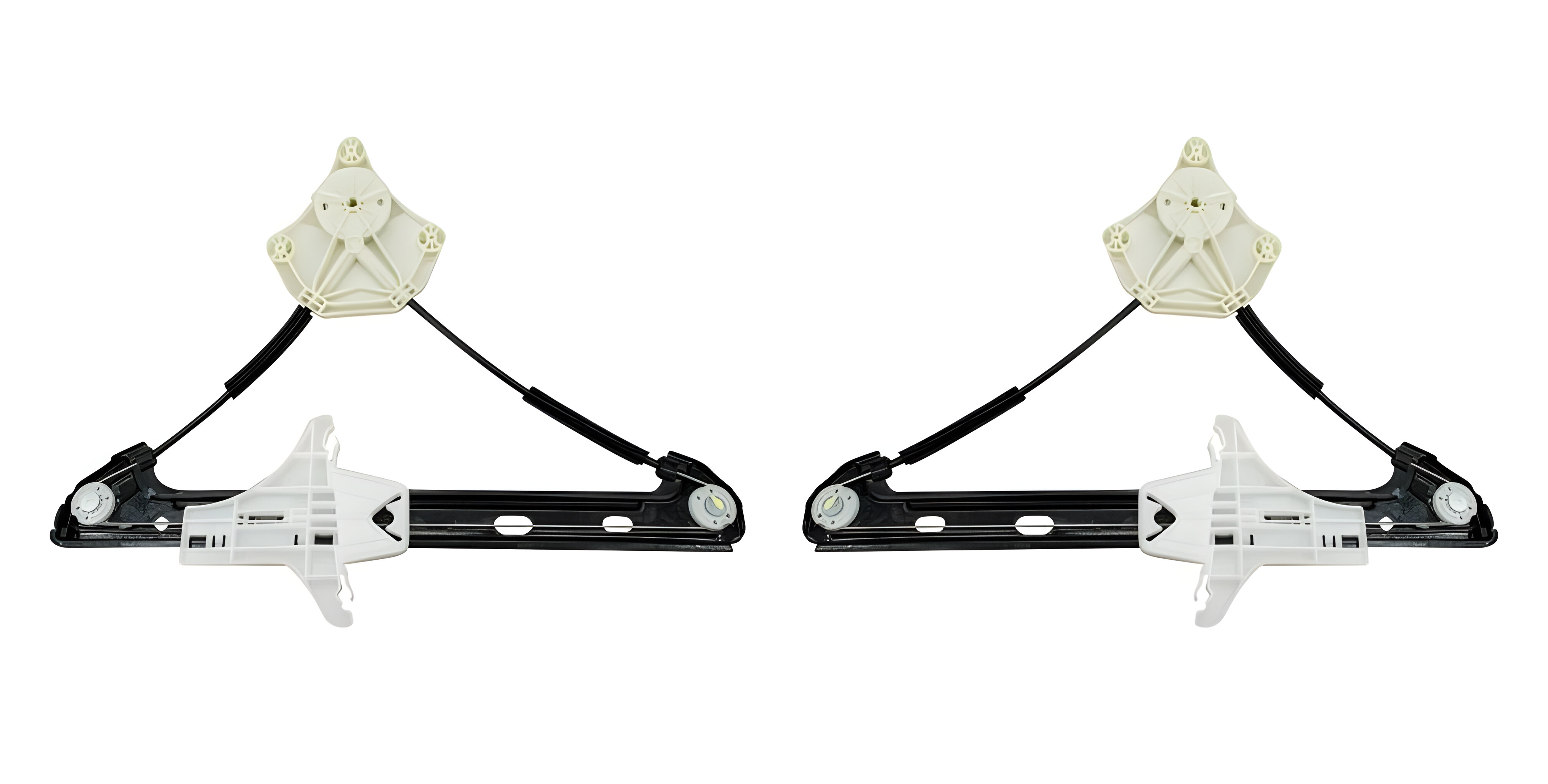 Par De Elevadores De Cristal Eléctricos Sin Motor Traseros