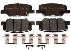 Balatas Híbridas Traseras Element 3