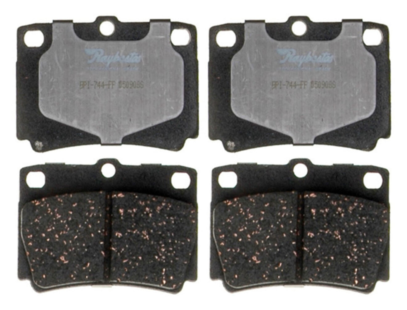 Balatas Semimetalicas Traseras Professional Grade