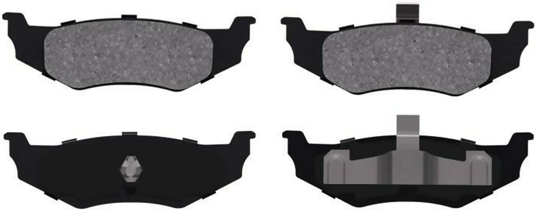 Balatas Semimetalicas Traseras Professional Grade