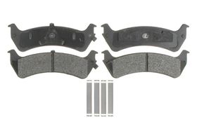 Balatas Semimetalicas Traseras Professional Grade