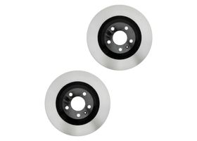 Par De Discos Ventilados Traseros