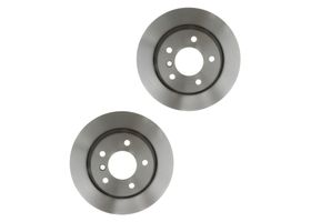 Par De Discos Ventilados Traseros