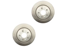 Par De Discos Ventilados Traseros