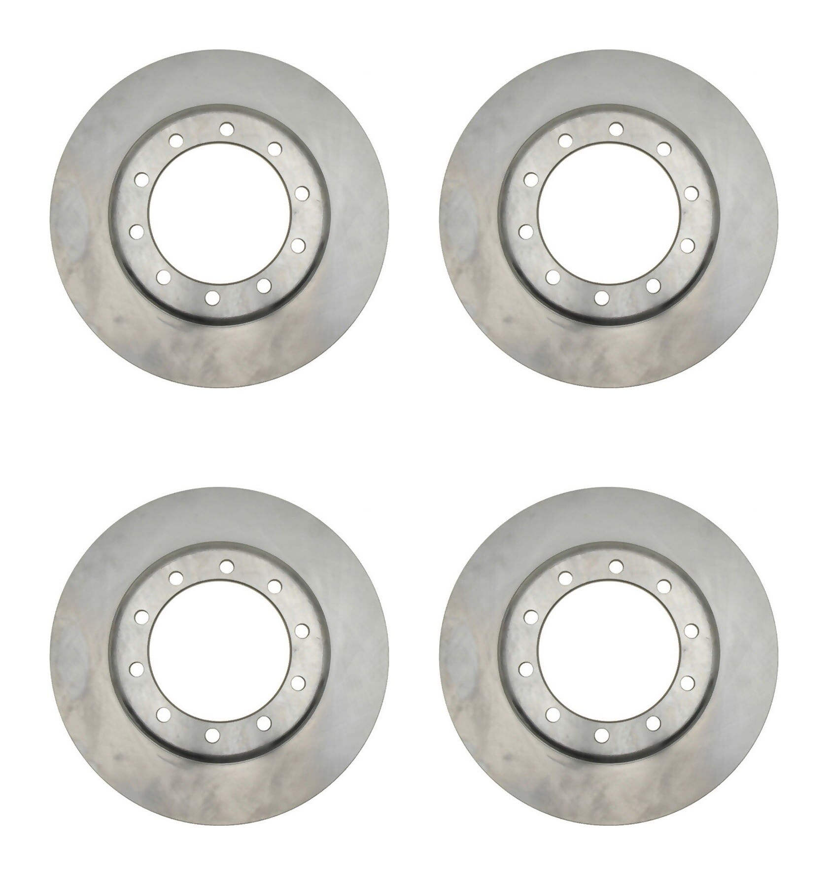 Kit De 4 Discos Ventilados Delanteros Y Traseros
