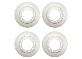 Kit De 4 Discos Ventilados Delanteros Y Traseros