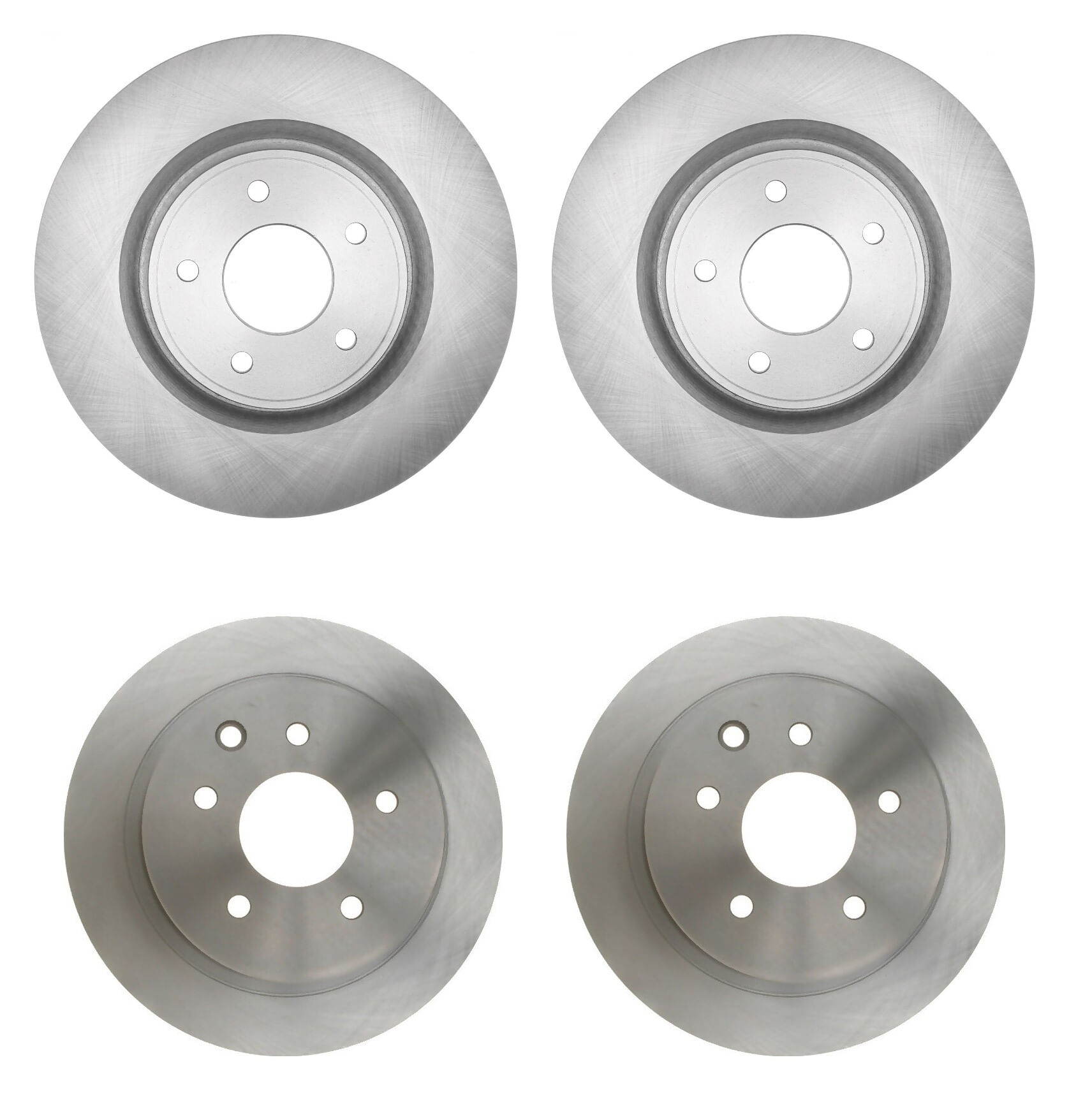 Kit De 4 Discos Ventilados Delanteros Y Traseros