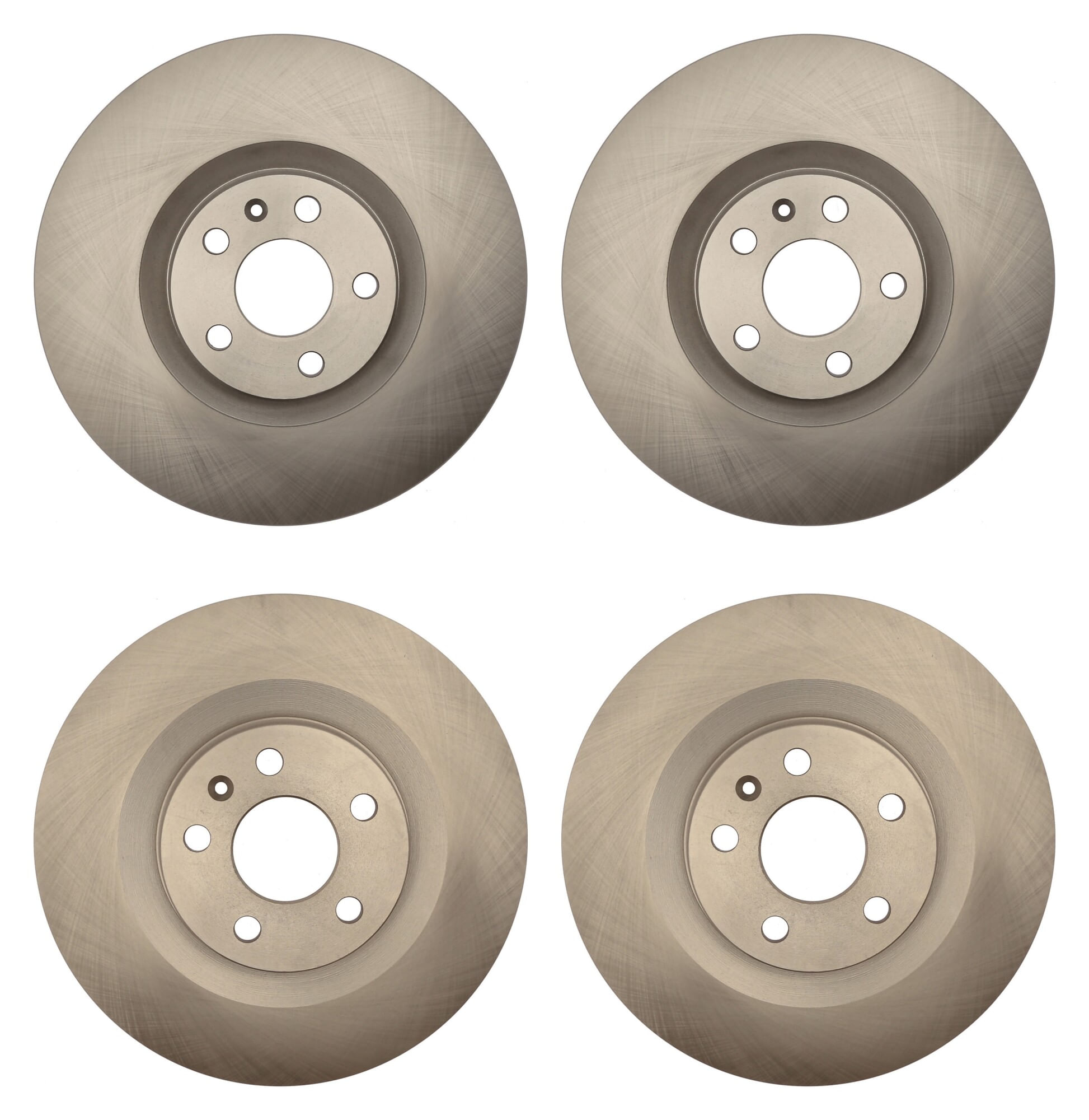 Kit De 4 Discos Ventilados Delanteros Y Traseros