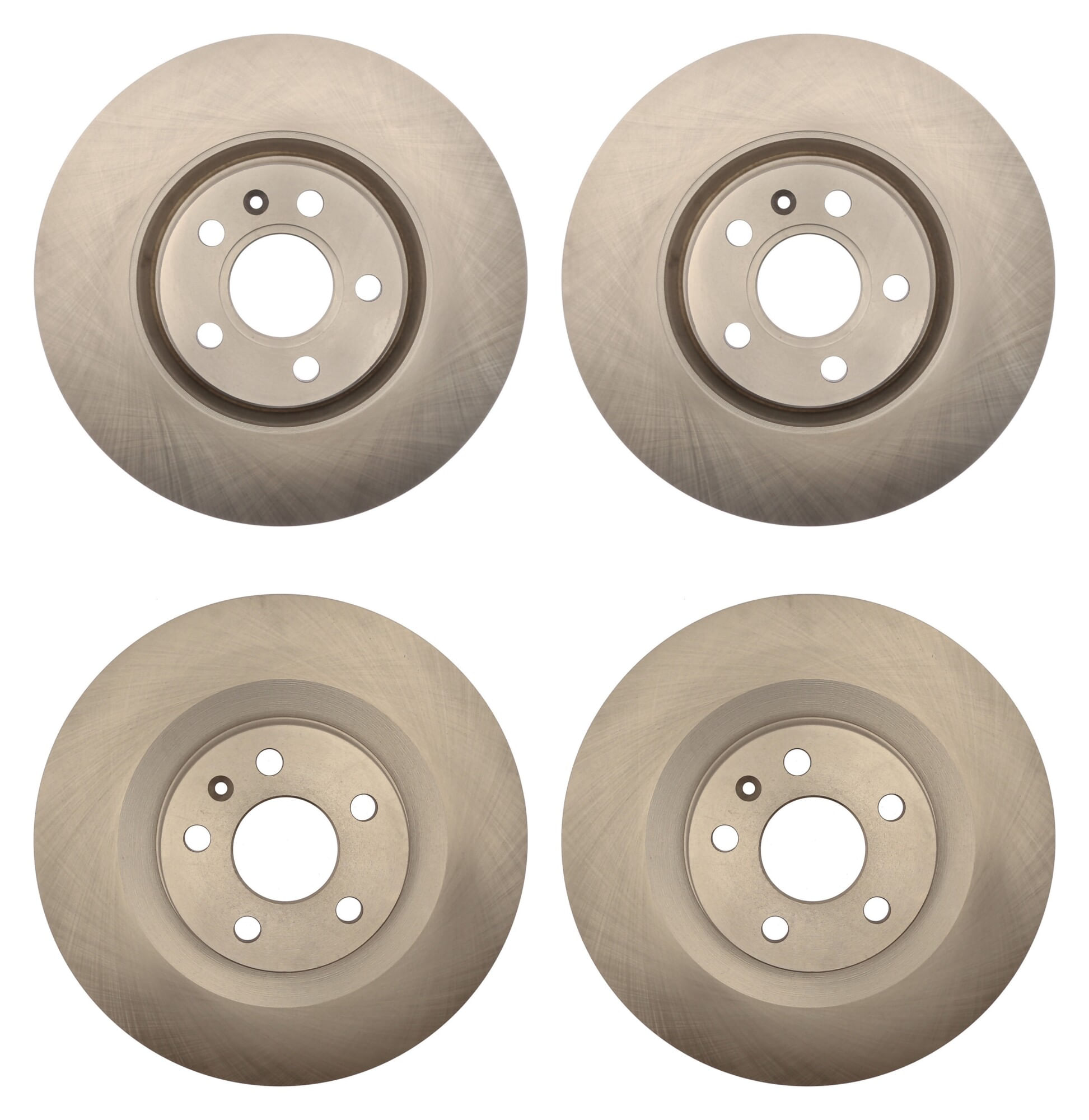 Kit De 4 Discos Ventilados Delanteros Y Traseros