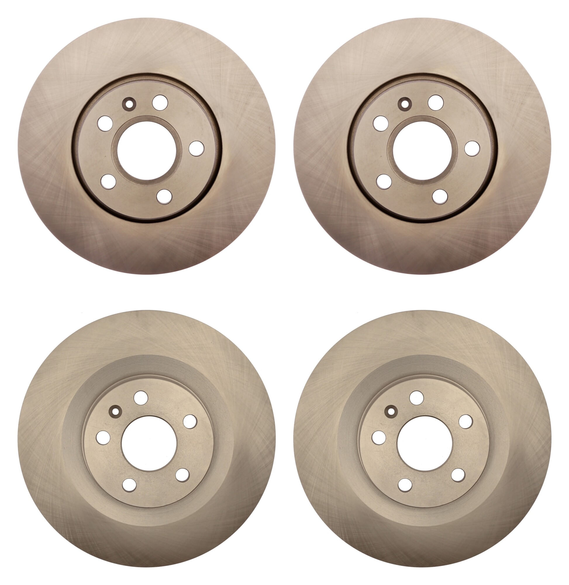 Kit De 4 Discos Ventilados Delanteros Y Traseros