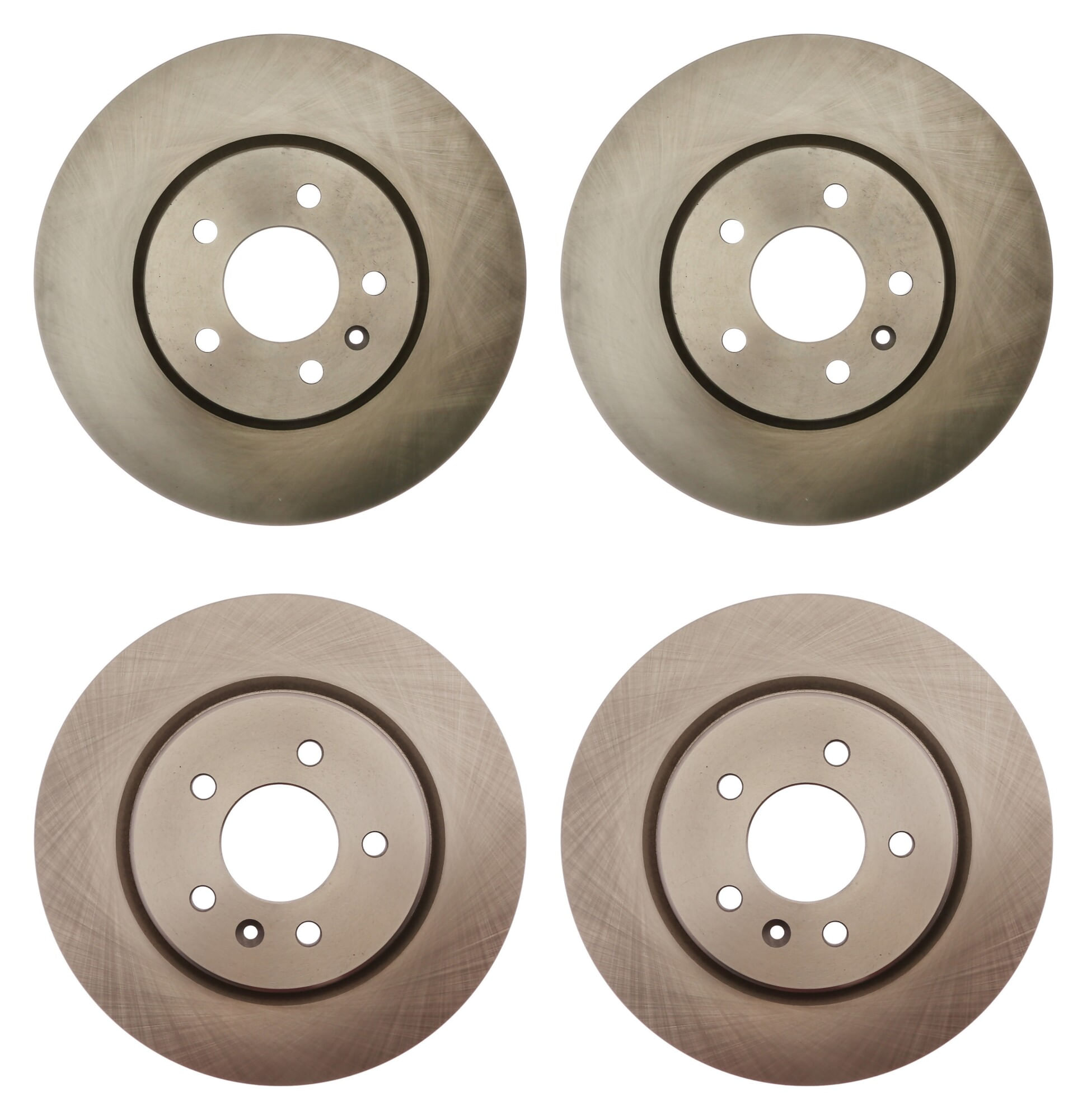Kit De 4 Discos Ventilados Delanteros Y Traseros