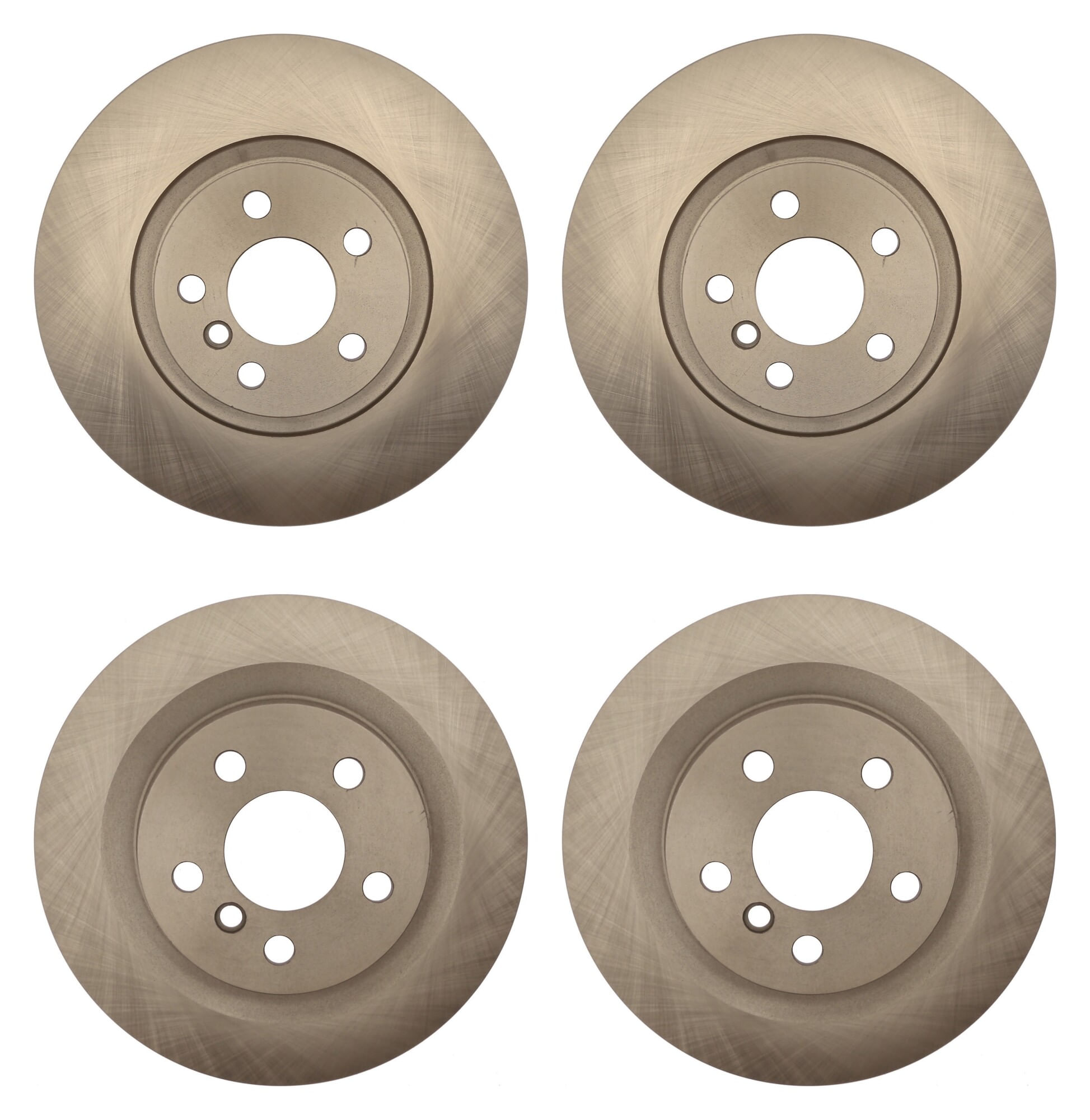 Kit De 4 Discos Ventilados Delanteros Y Traseros