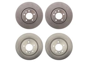 Kit De 4 Discos Ventilados Delanteros Y Traseros