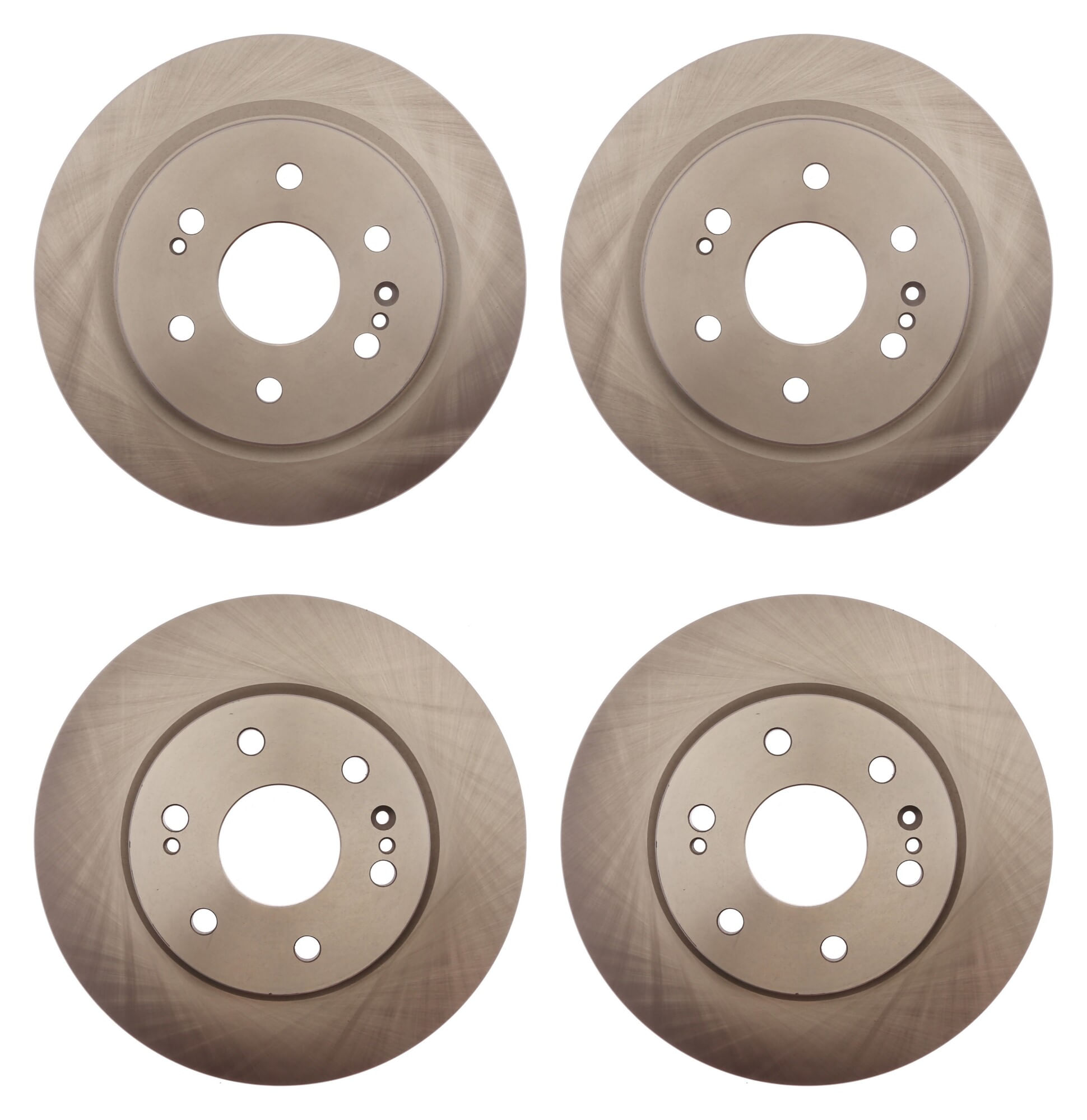 Kit De 4 Discos Ventilados Delanteros Y Traseros