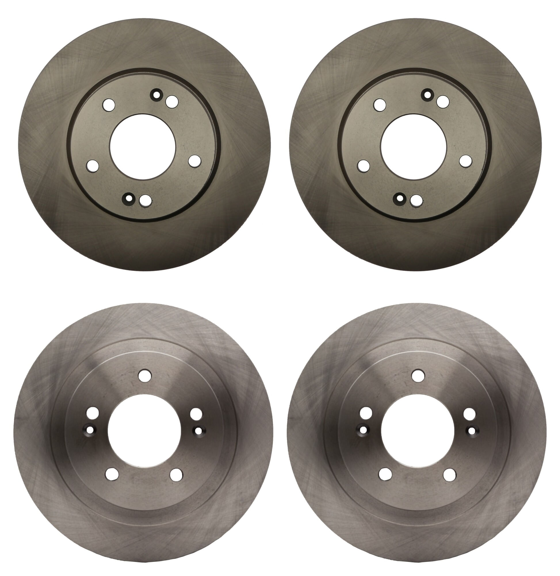 Kit De 4 Discos Ventilados Delanteros Y Traseros