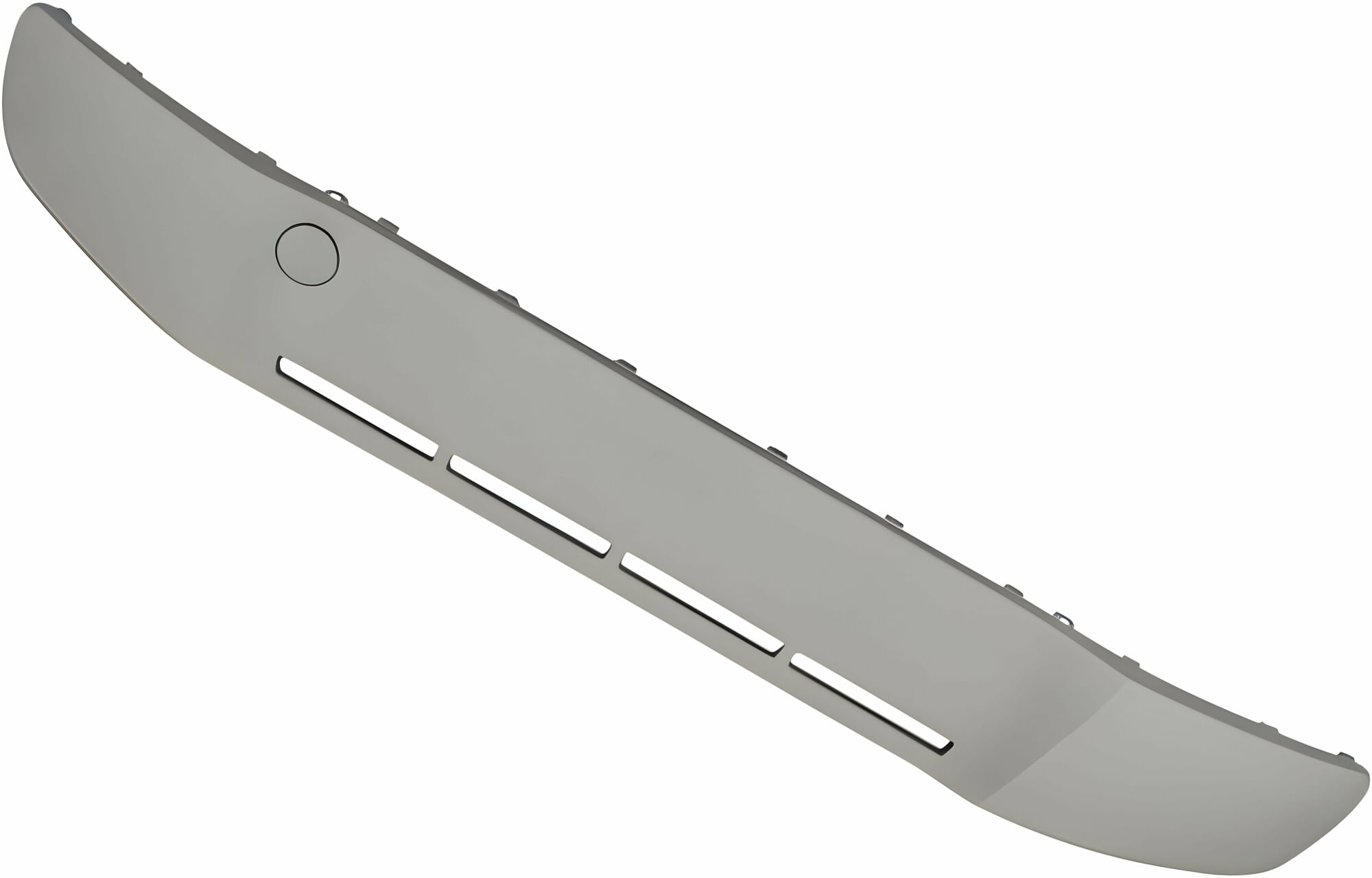 Moldura Para Fascia Gris Sin Hoyo Para Faro Niebla