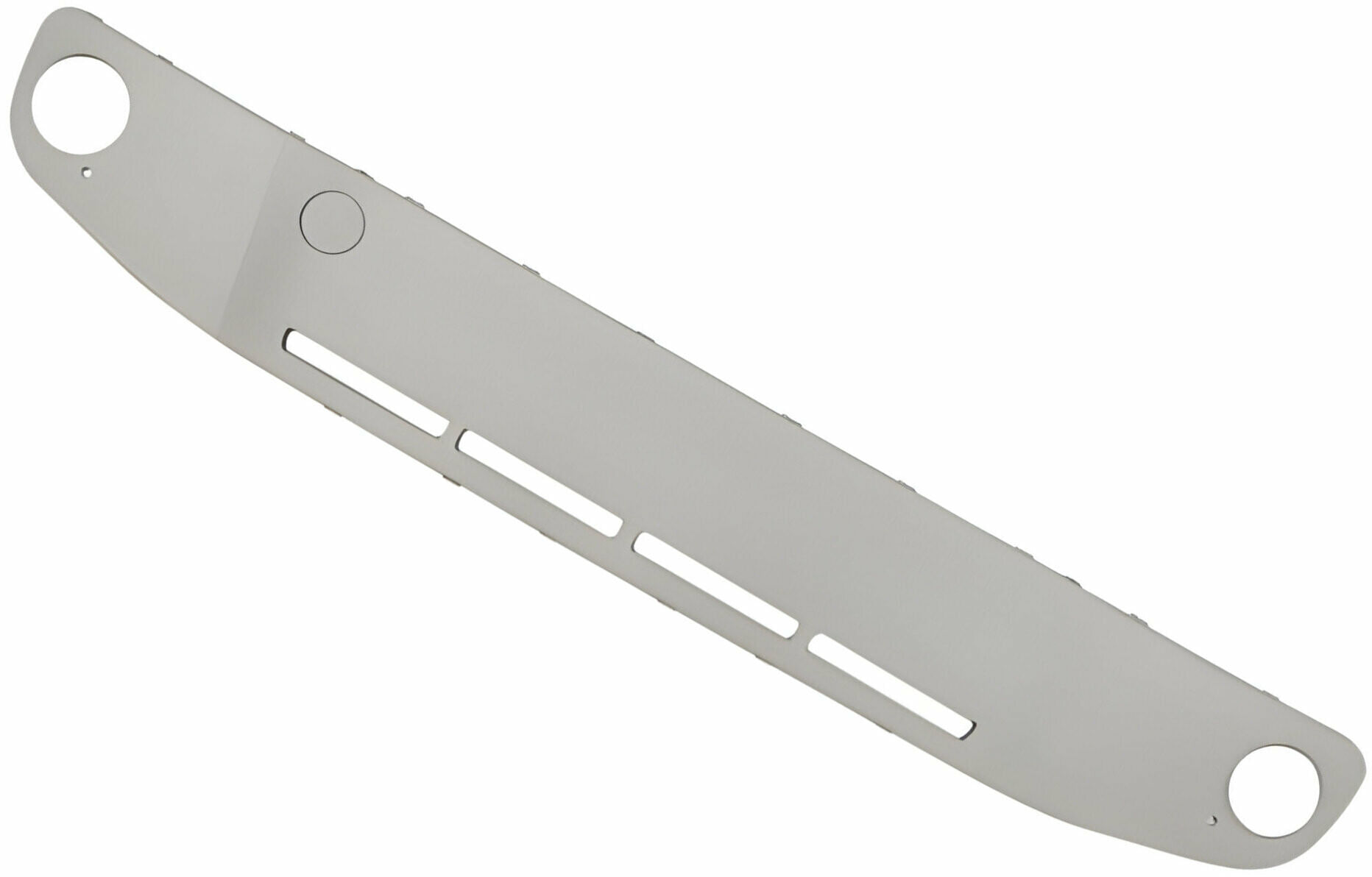 Moldura Para Fascia Gris Con Hoyo Para Faro Niebla